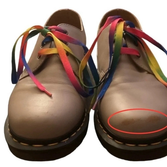 DOC DR. MARTENS Wanama Tan Oxfords Women’s Size US 10 - Picture 2 of 11